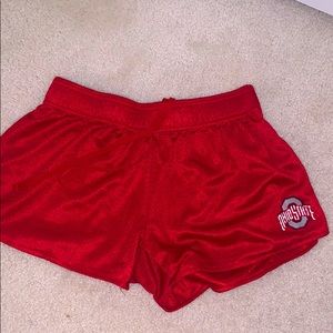 Ohio State athletic lounge shorts
